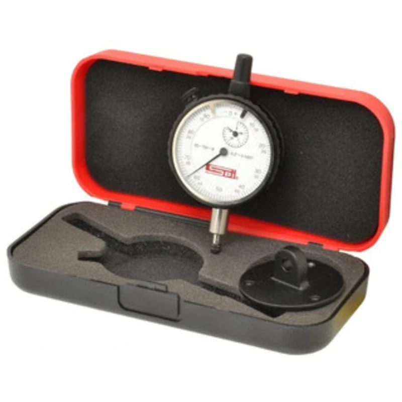 SPI Standard Dial Indicator, 0.200 Range, 0-100 & 0-50-0 Reading - 20-701-9